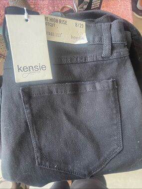 Kensie Men’s Skinny Jeans in Black